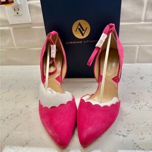 Adrienne Vittadini Fuchsia Heels